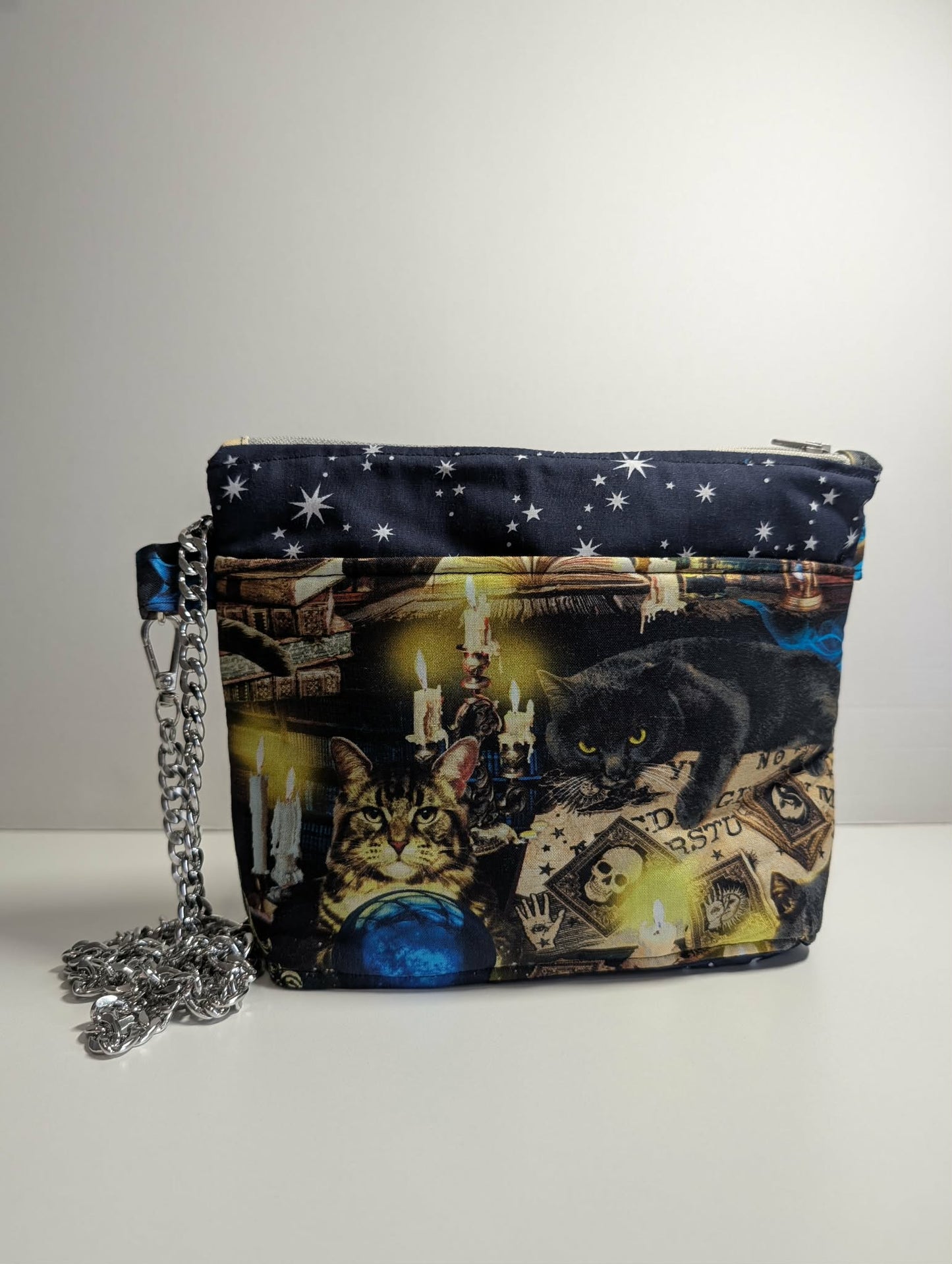 Cat and Tarot Crossbody Bag