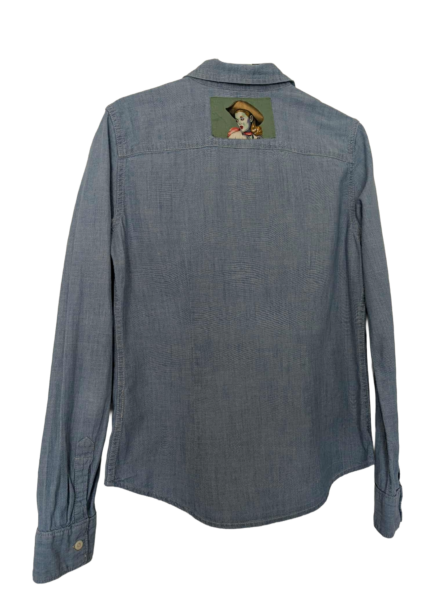 Beauty and Brains Denim Shirt